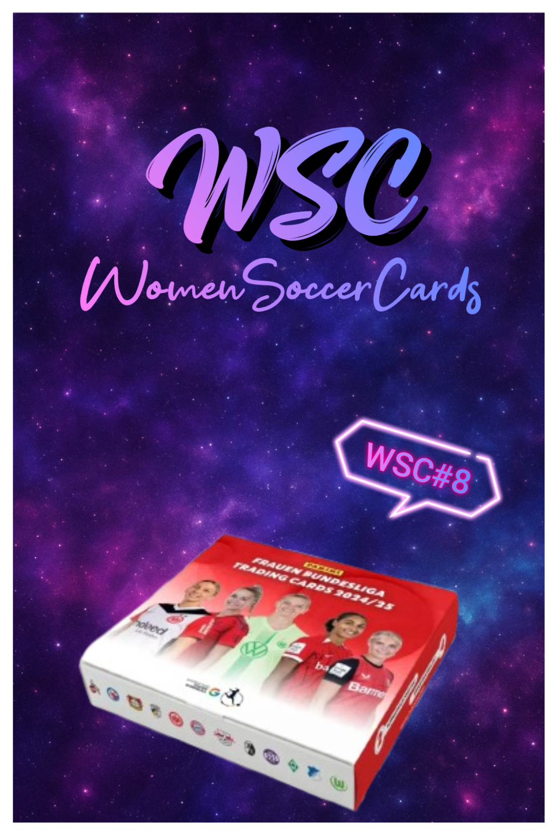 2 BOXEN - PICK YOUR TEAM/PLAYER -PANINI Google Pixel Frauen-Bundesliga WSC#8